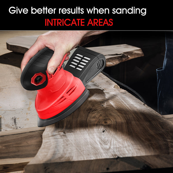 Traderight Sandpaper Hook and Loop Grit X10