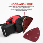 Traderight Sandpaper Hook and Loop Grit X10