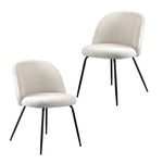 Dining Chairs Accent Chair Armchair Kitchen Upholstered Exclusive White