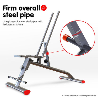 Powertrain Home Gym Bench Adjustable Flat Incline Decline Fid 250Kg Load