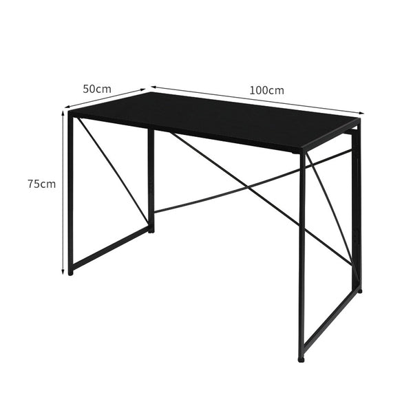 Gaming Foldable Office Desk-Black