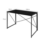 Gaming Foldable Office Desk-Black
