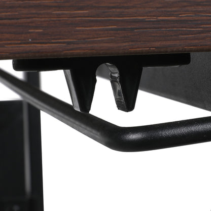 Foldable Home Student Table Metal Stable