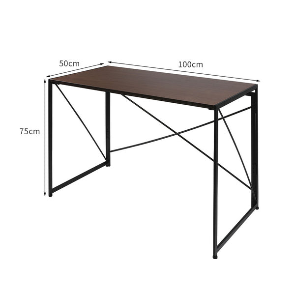 Foldable Home Student Table Metal Stable
