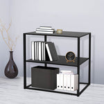 Console Table 3-Tier Office Furniture Desk Hallway Side Entry Display Shelf