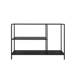 3-Tier Console Table Office Furniture Desk Hallway Side Entry Display Shelf
