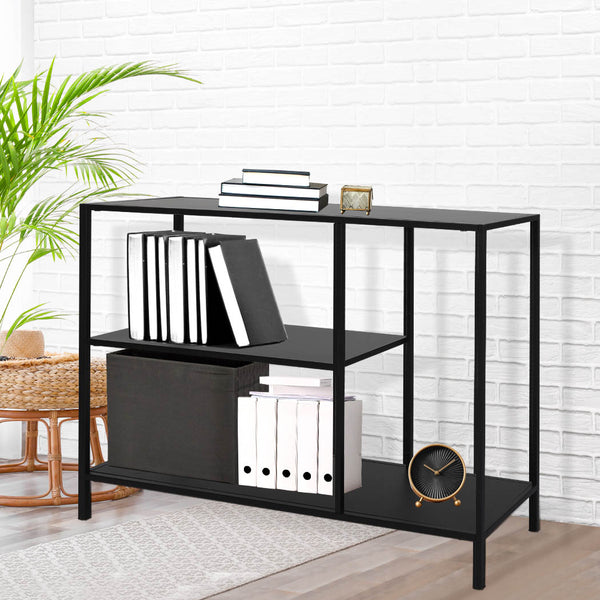  3-Tier Console Table Office Furniture Desk Hallway Side Entry Display Shelf
