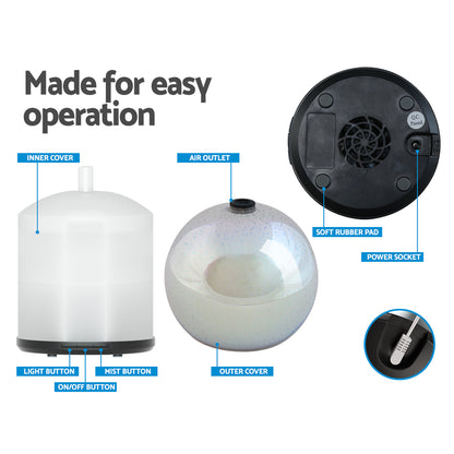 Aroma Diffuser 3D Led Light Firework 240Ml