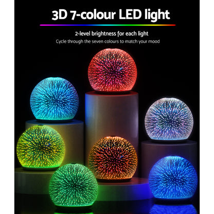 Aroma Diffuser 3D Led Light Firework 240Ml