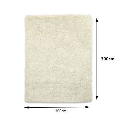 Floor Mat Rugs Shaggy Rug Area Carpet Large Soft Mats 300x200cm