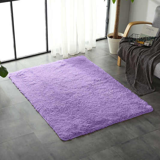 Confetti Rug Soft Shag Shaggy Floor Carpet Decor 200x230cm