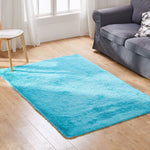 Confetti Rug Soft Shag Shaggy Floor Carpet Decor