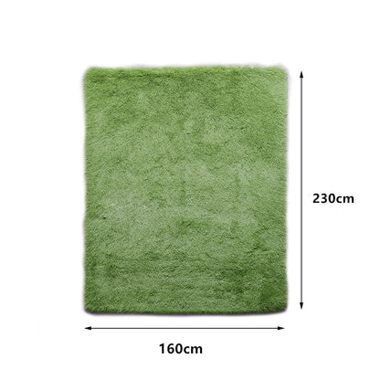 Confetti Rug Soft Shag Shaggy Floor Carpet Decor