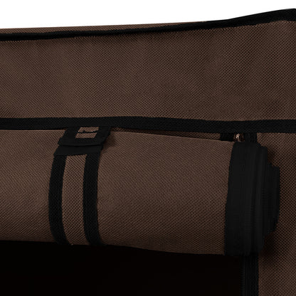 Portable Clothes Closet Wardrobe Coffee