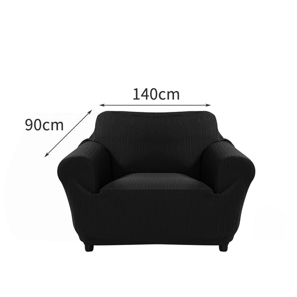 Couch Covers 1-Seater Black