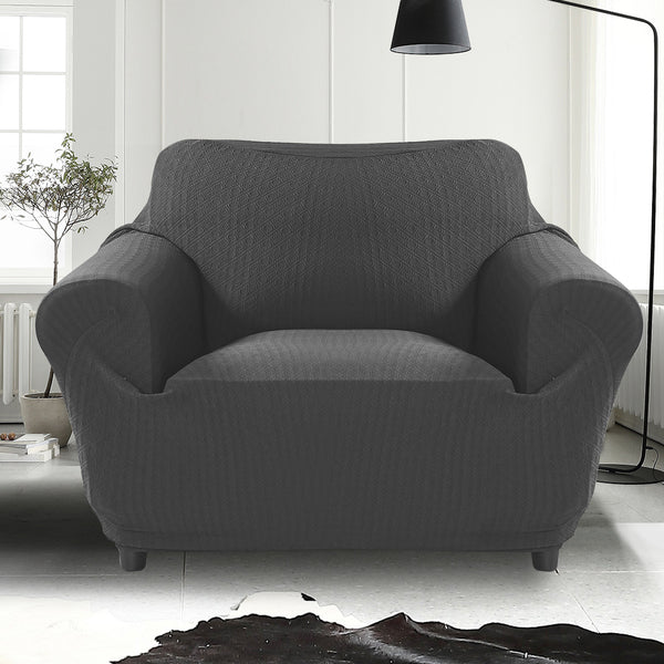  Couch Covers 1-Seater Dark Grey