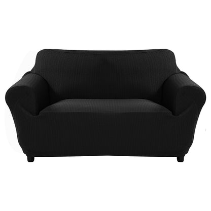 Slipcover Protector Couch Covers 3-Seater Black