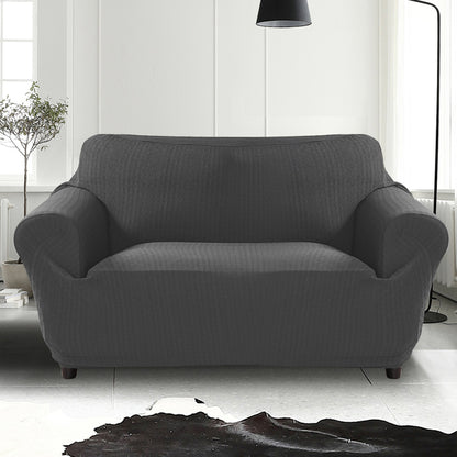 Slipcover Protector Couch Covers 3-Seater Dark Grey