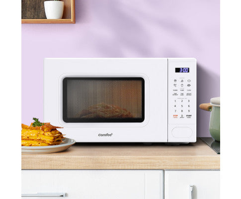  20L Microwave Oven 700W Countertop Kitchen Cooker White