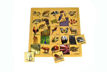 Matching Puzzle Animal Skin