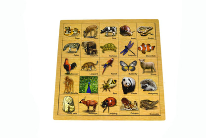 Matching Puzzle Animal Skin
