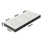 H&L Folding Foam Mattress Sofa Bed Trifold Sleeping Mat Camping Cushion Single