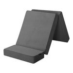 H&L Foldable Foam Mattress Sofa Bed Portable Camping Cushion Floor Bed Single