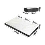 H&L Folding Foam Mattress Sofa Bed Trifold Sleeping Mat Camping Cushion Double