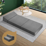 H&L Foldable Mattress Folding Sofa Bed Trifold Sleeping Camping Cushion Single