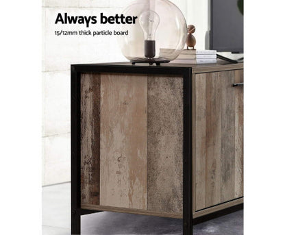 TV Cabinet Entertainment Unit Stand Storage Wood