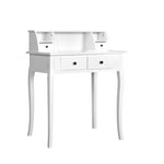 Dressing Table Console Table Jewellery Cabinet 4 Drawers Wooden Furniture