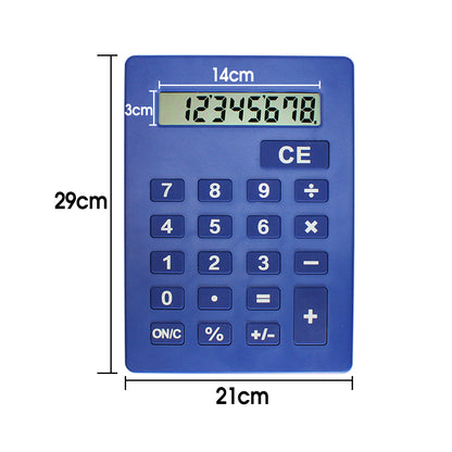Jumbo Calculator Large Size Display Orange