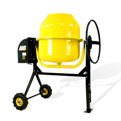 200L Kartrite Cement Concrete Mixer Sand Gravel Portable 850W