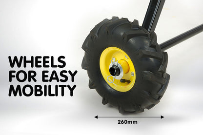 200L Kartrite Cement Concrete Mixer Sand Gravel Portable 850W