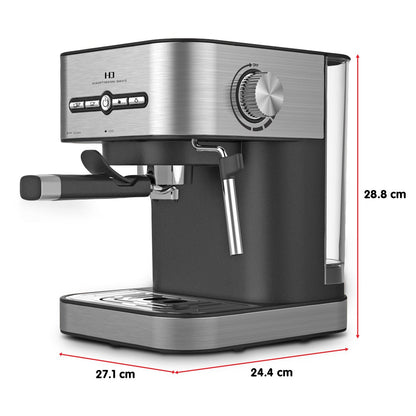 Hauffmann Davis Sa-Cm-2009 Espresso Coffee Machine 15 Bar Italian Pump