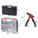 Heavy Duty Mandrels Riveting Gun Tool Kit Thread M3-M8 1460PCS