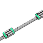 Linear Guide Rail HGH20CA Slider Block Bearing Steel CNC 2PCS