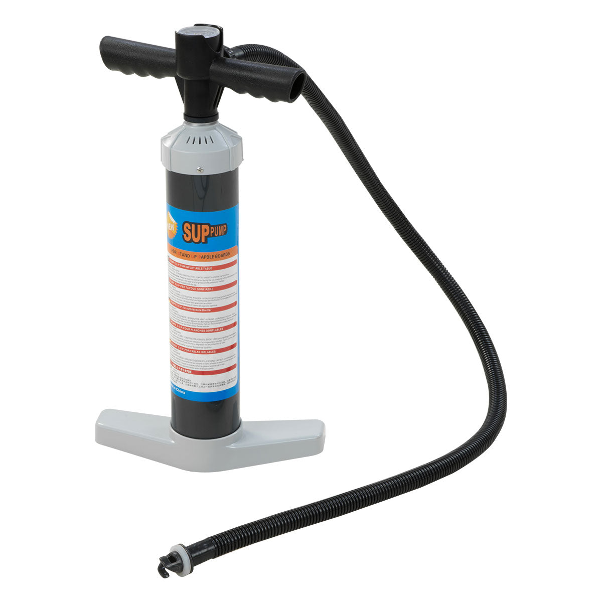 Manual Hand SUP Pump for Air Tracks Inflatable Mattresses Toys Mats