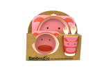 BAMBOOZOO DINNERWARE PIG 5PCS