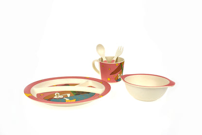BAMBOOZOO DINNERWARESTARRABBIT