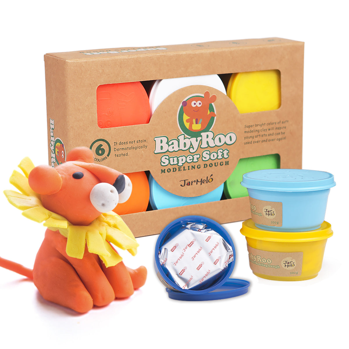Modeling Dough -6 Colors