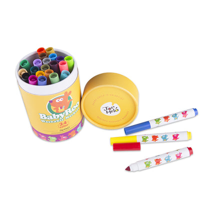 Washable Markers -Baby Roo 24 Colors