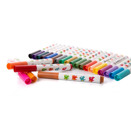 Washable Markers -Baby Roo 24 Colors