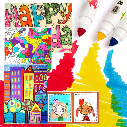 Washable Markers -Baby Roo 24 Colors