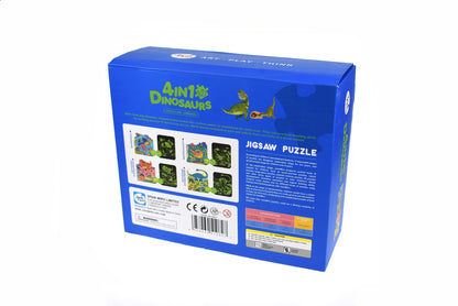 4 IN 1 DINOSAURS PUZZLE AND LUMINOUS