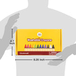 Washable Crayons -Bulk Set 12-8 Packs