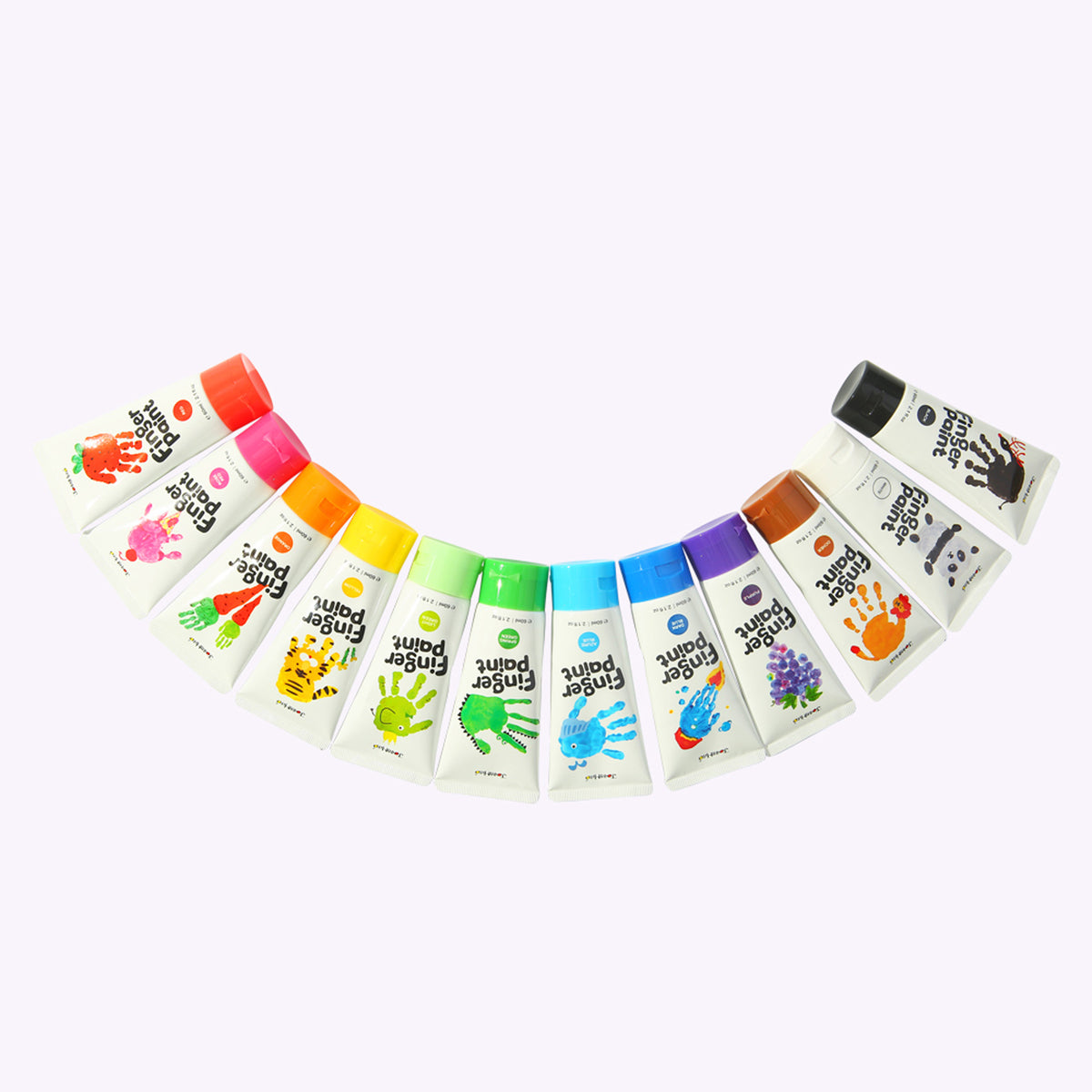 Finger Paint 12 Colors Set