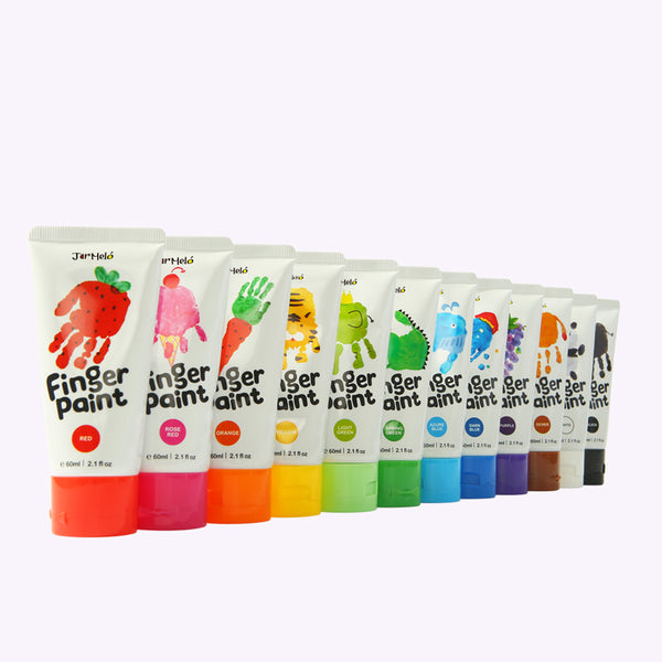  Finger Paint 12 Colors Set