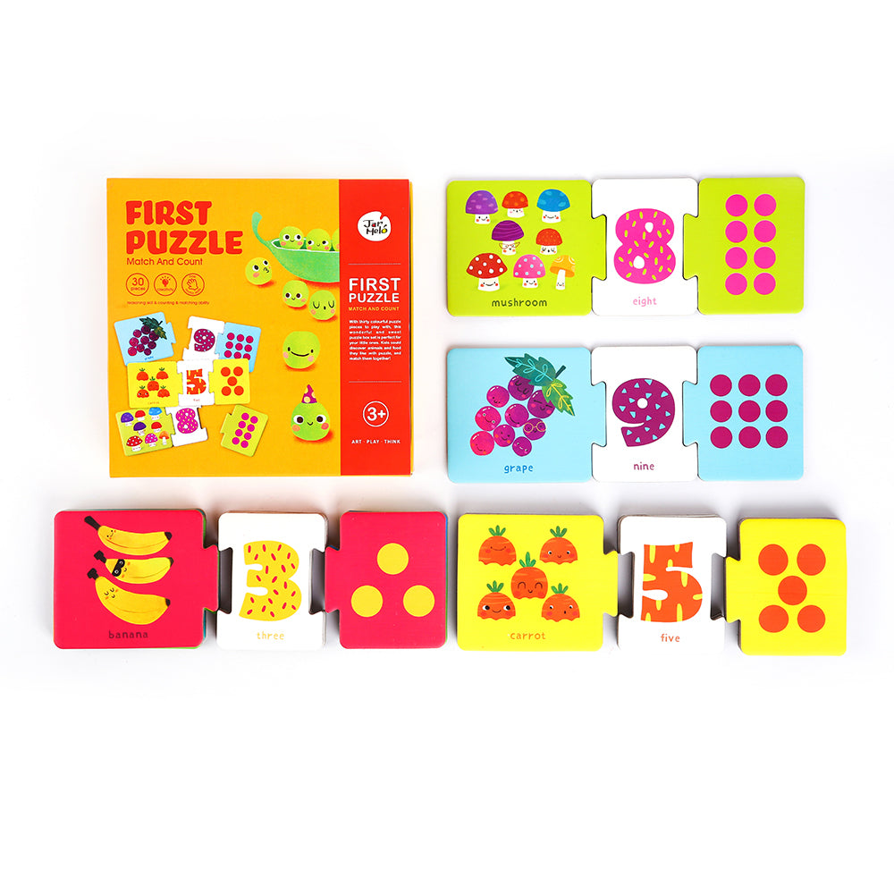 First Puzzle-Match and Count
