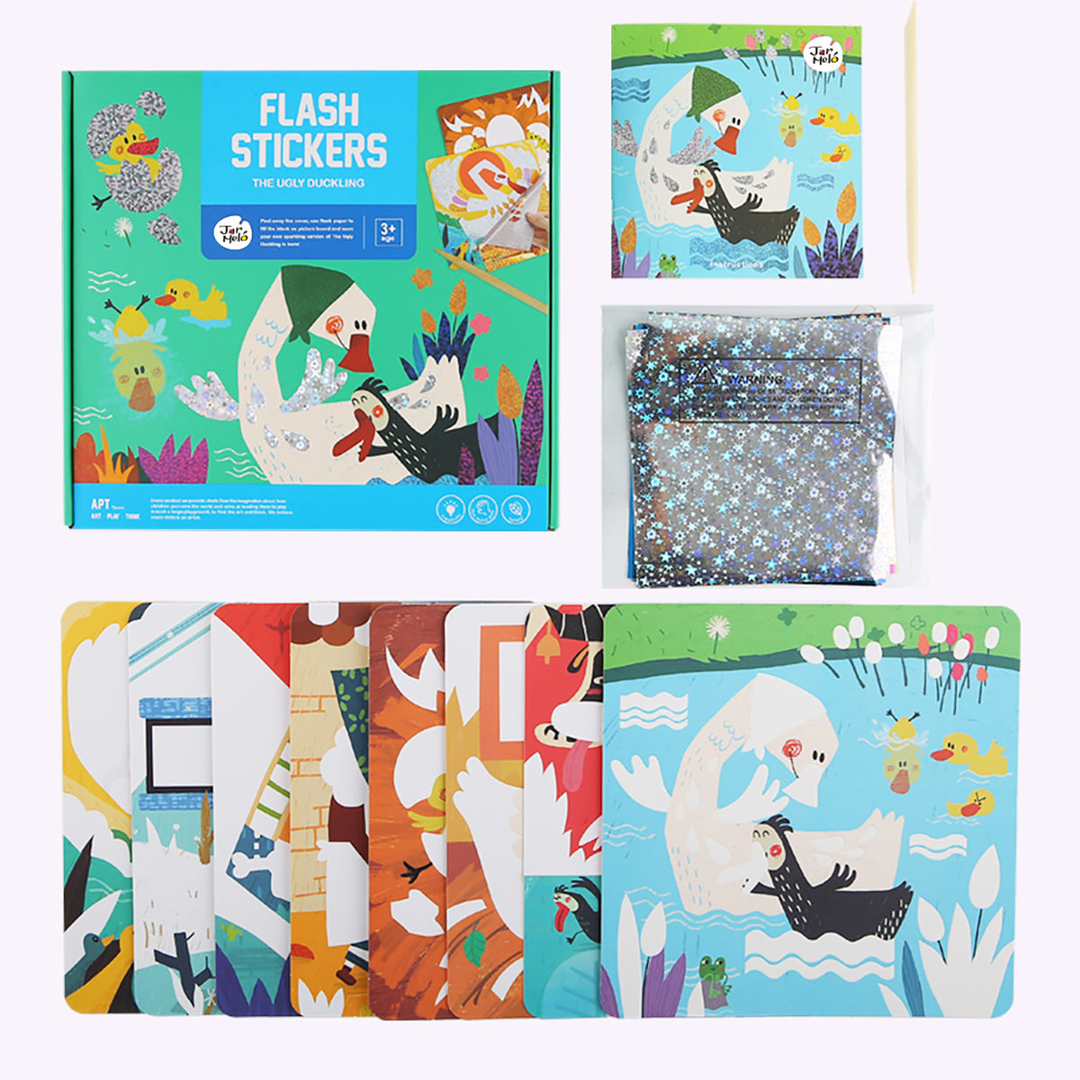 Flash Stickers-The Ugly Duckling
